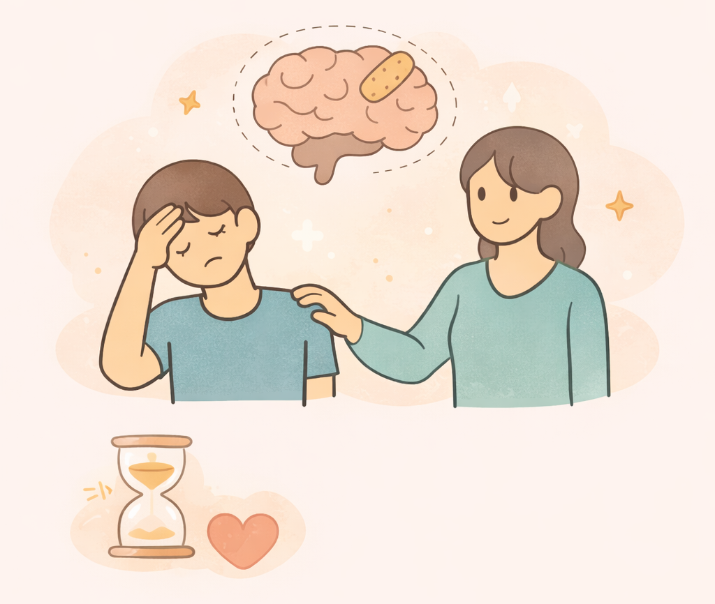 Patience et bienveillance - Syndrome post-commotionnel