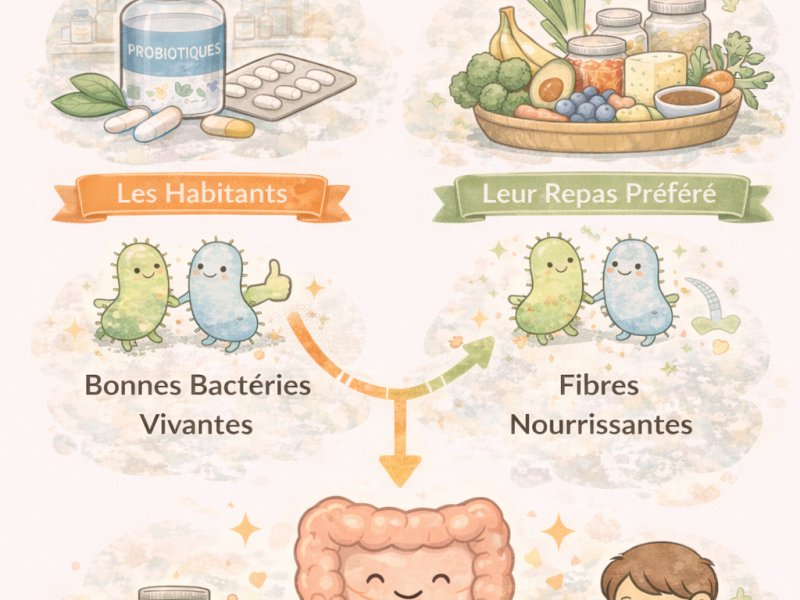 Le microbiote : une astuce naturelle pour adoucir les symptômes
